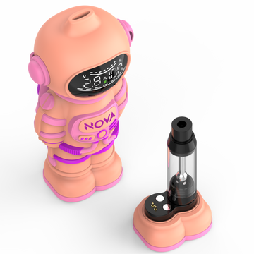 astronaut vape battery SPACEMAN 510 Cartridge Concealable VV 550mAh PreHeat LED Screen Batter –  Dazzleaf vaporizer