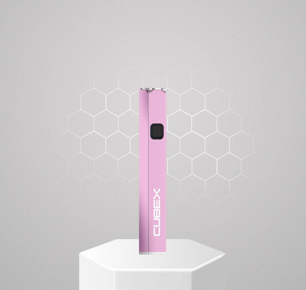 Nova-Cubex-rosy-pink-510-Vape-Battery-Cannabis-vaporiser-Canada