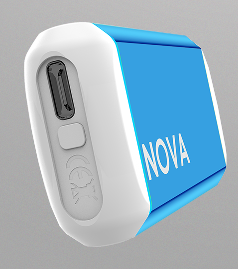 Nova-Hush-2-Pro-Blue-Back-510-Vape-Battery-Cannabis-vaporiser-Canada