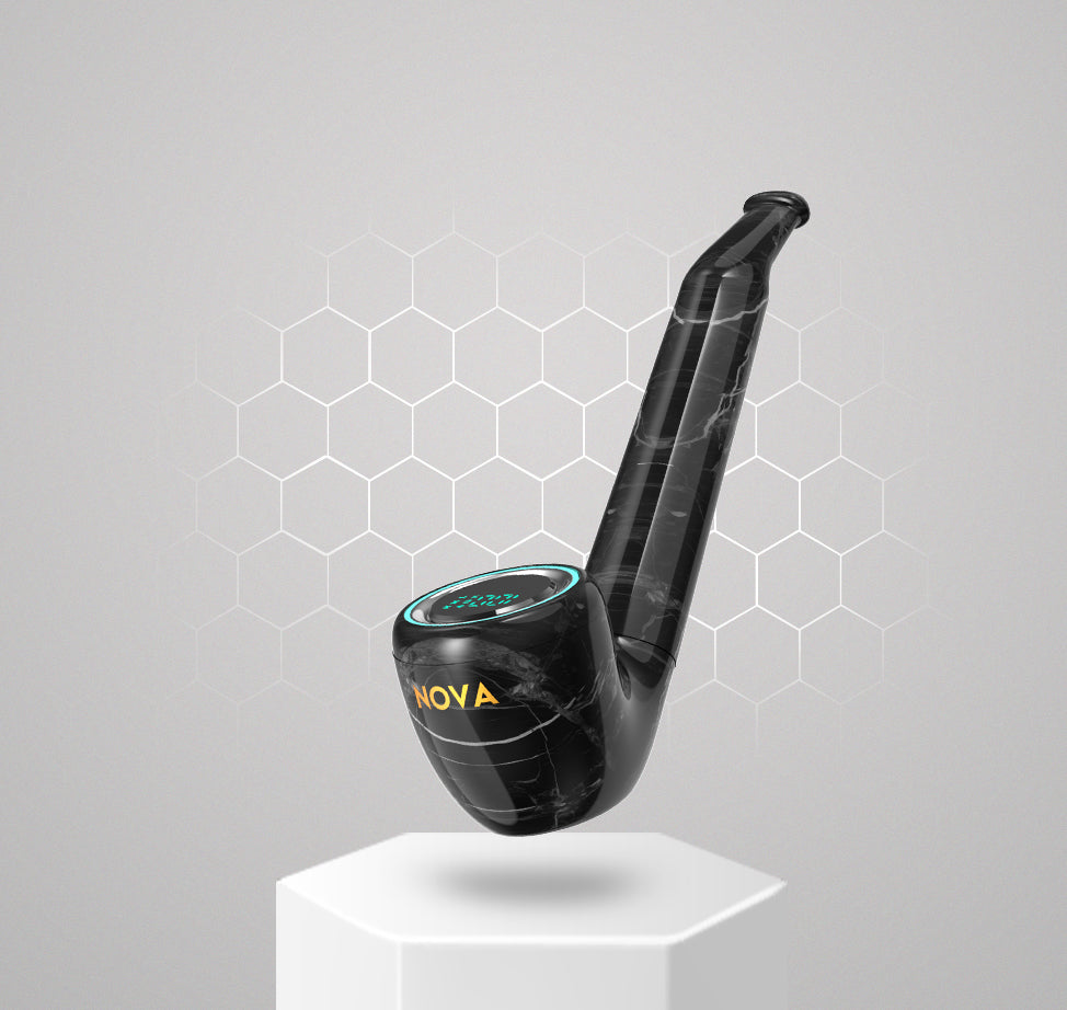 Nova-Pipe-Black-Marble-Podium-510-Vape-Battery-Cannabis-vaporiser-Canada