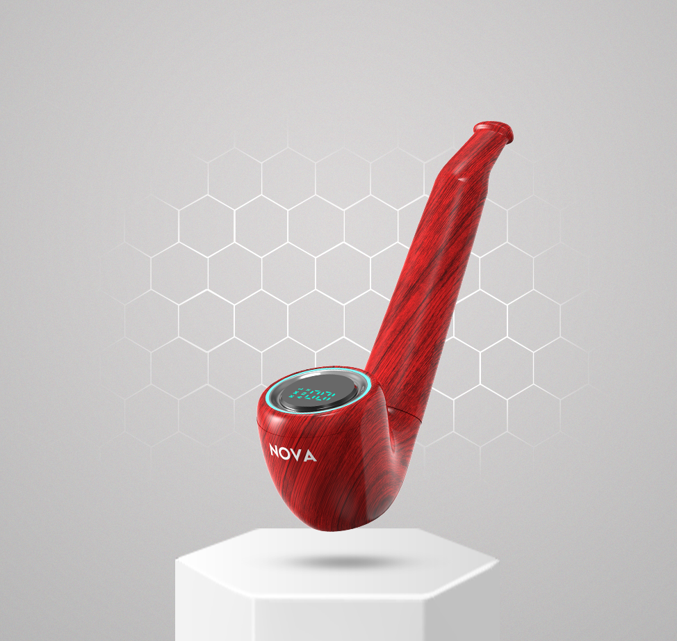 Nova-Pipe-Red-Podium-510-Vape-Battery-Cannabis-vaporiser-Canada