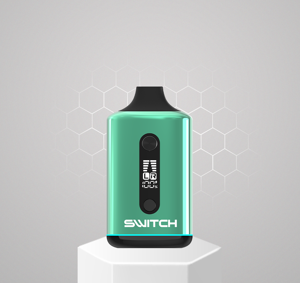 Nova-Switch-Green-Podium-510-Vape-Battery-Cannabis-vaporiser-Canada