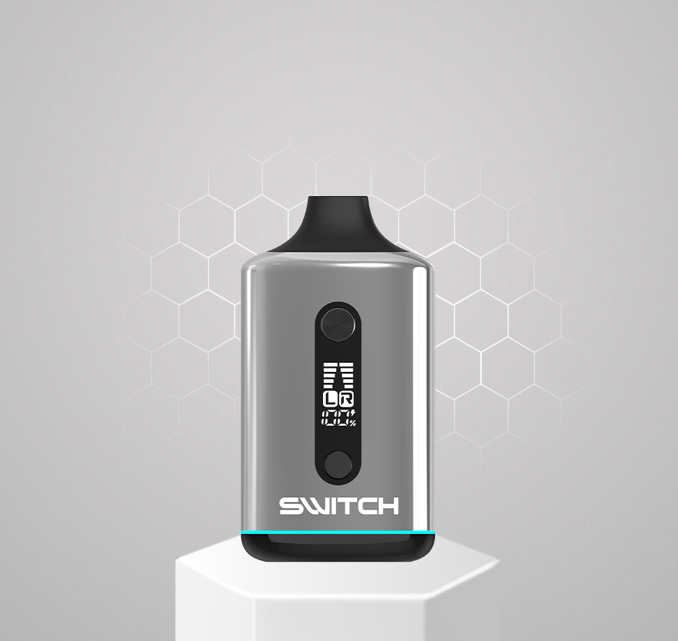 Nova-Switch-Grey-Podium-510-Vape-Battery-Cannabis-vaporiser-Canada