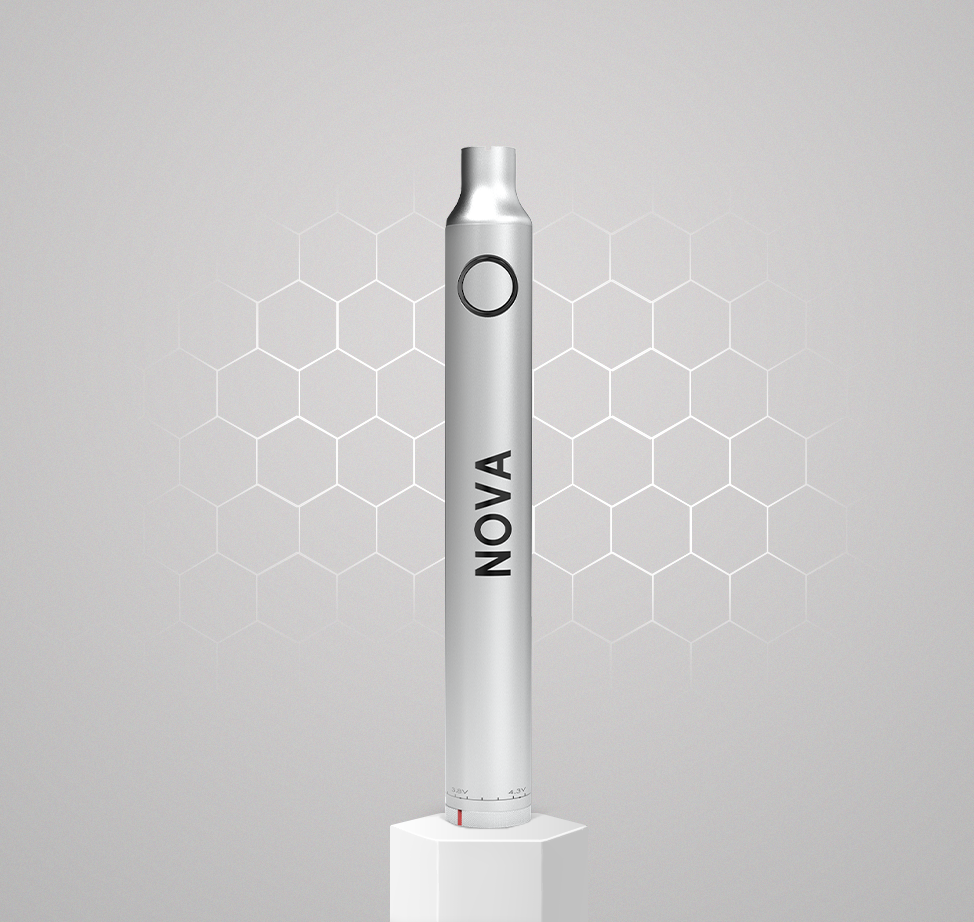 Nova-Twist-Cosmic-White-Podium-510-Vape-Battery-Cannabis-vaporiser-Canada