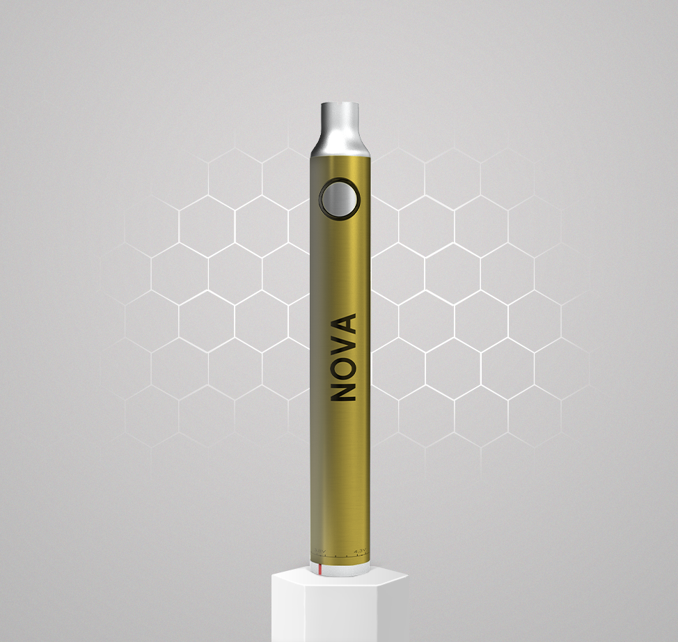 Nova-Twist-Gold-Podium-510-Vape-Battery-Cannabis-vaporiser-Canada