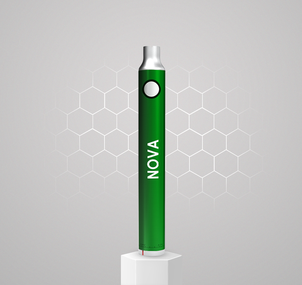 Nova-Twist-Golden-Green-Podium-510-Vape-Battery-Cannabis-vaporiser-Canada