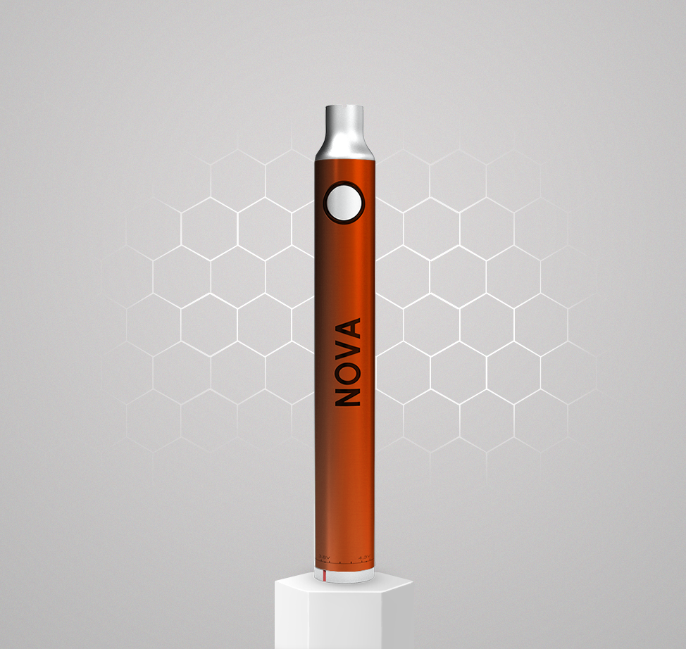 Nova-Twist-Golden-Red-2-510-Vape-Battery-Cannabis-vaporiser-Canada