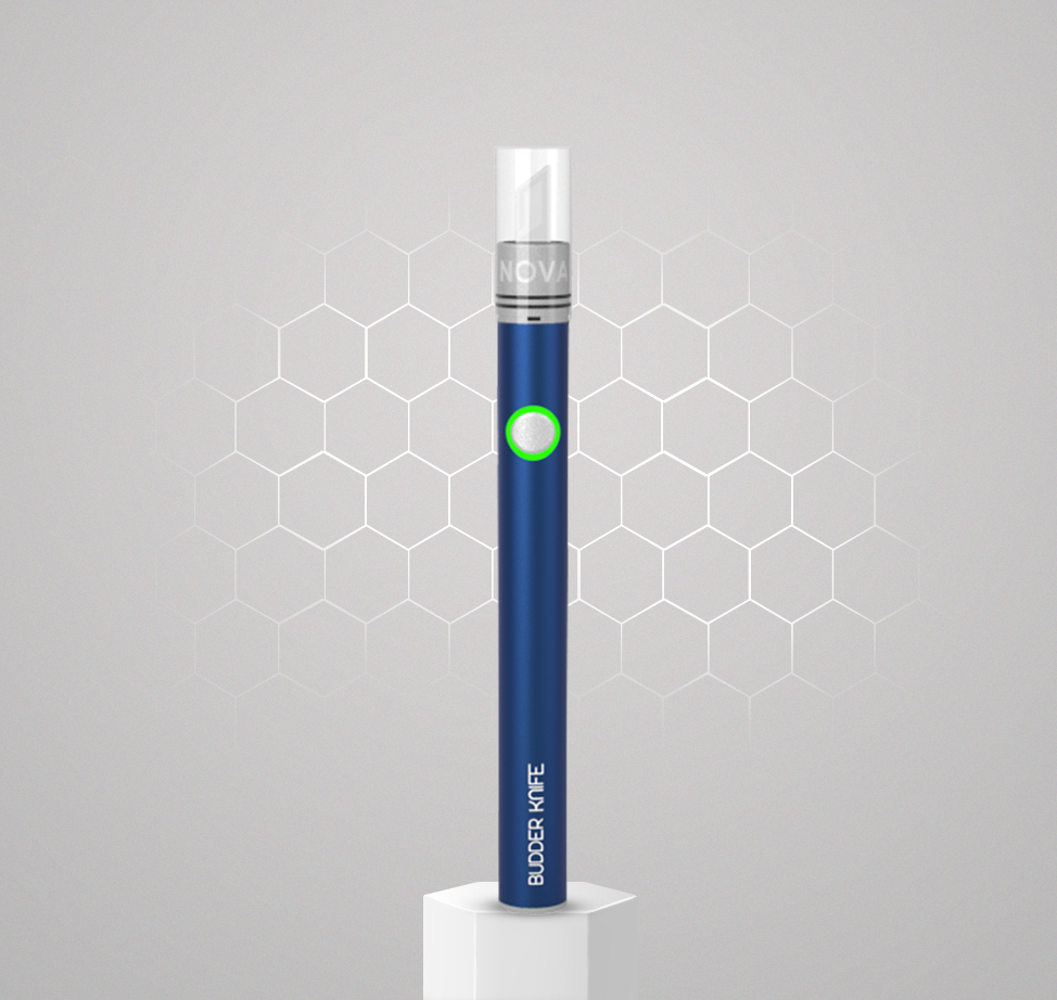 Nova-budder-knife-blue-podium-510-Vape-Cart-THC-Device-Official-Store